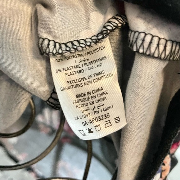 Ardene Floral Mini Dress with Faux Buttons - Picture 4 of 4